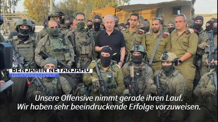 Netanjahu: "Nichts wird uns aufhalten"