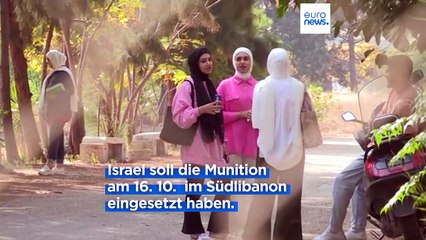 "Brennt bis auf die Knochen": Israel soll weißen Phosphor eingesetzt haben