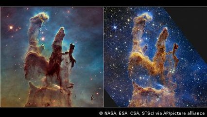 The Pillars of Creation: Cosmic Columns of Dust and Gas
