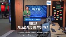 La mappa della guerra in Ucraina: i russi puntano tutto su Adviivka