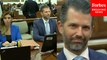 WATCH: Cameras Capture Brief Glimpses Of Donald Trump Jr., Eric Trump In NYC Court Hearing
