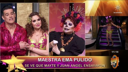 Mayte Carranco y Juan Ángel impresionaron a Ema Pulido con su samba