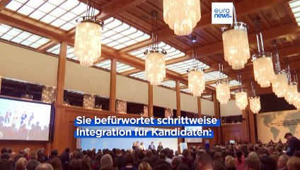 Baerbock: "Die Europäische Union ist verwundbar, wenn sie sich nicht erweitert"