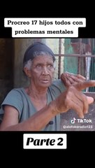 Mujer asegura que procreó 7 hijos con problemas mentales