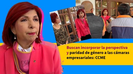 Buscan incorporar la perspectiva y paridad de género a las cámaras empresariales: CCME