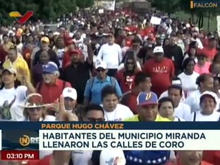 Falcón | Habitantes del mcpio. Miranda participan en la tradicional bajada Alí Primera