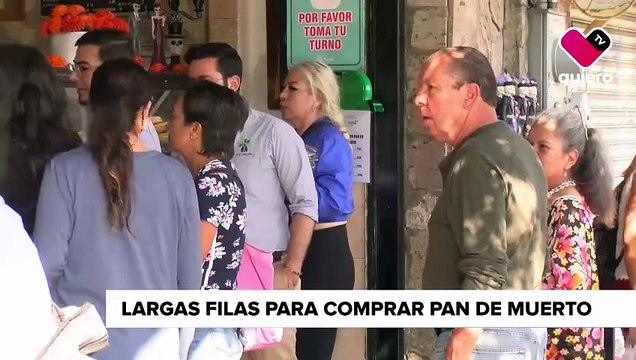 Día de Muertos: Tapatíos hacen largas filas para comprar el tradicional pan