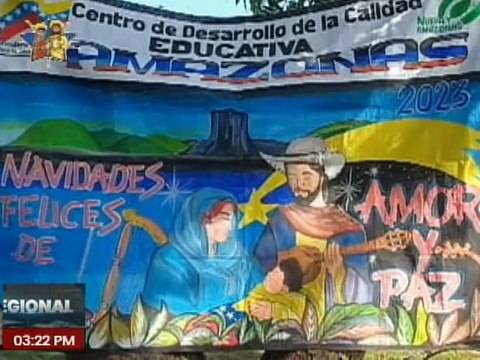 Amazonas | Niños y niñas de diferentes instituciones educativas disfrutan del inicio de la navidad