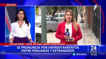 ONG Unión Venezolana rechaza enfrentamientos entre peruanos y extranjeros