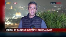 İsrail ordusu Gazze'ye yine bomba yağdırıyor