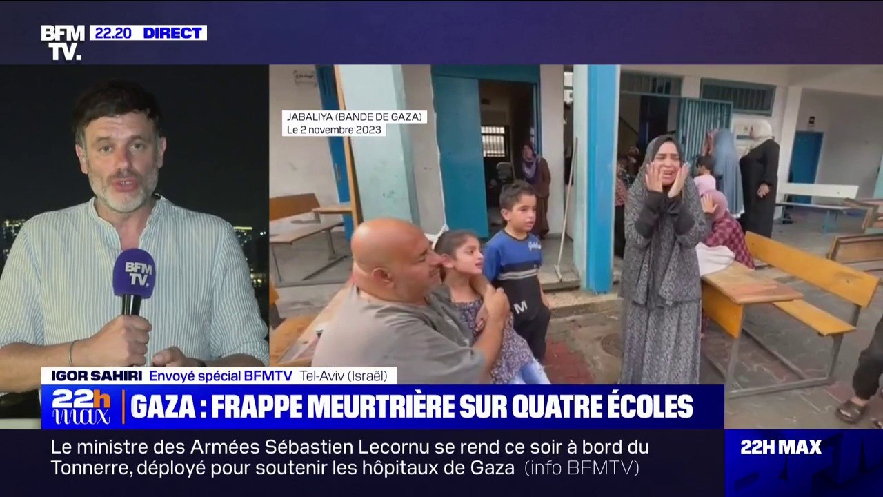 Guerre Israël-Hamas: quatre écoles de l'ONU dan...