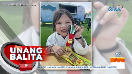Pinakabatang PHL jiu-jitsu player na si Aleia Aielle Aguilar, nakaginto ulit sa 2023 Abu Dhabi Professional Championship | UB