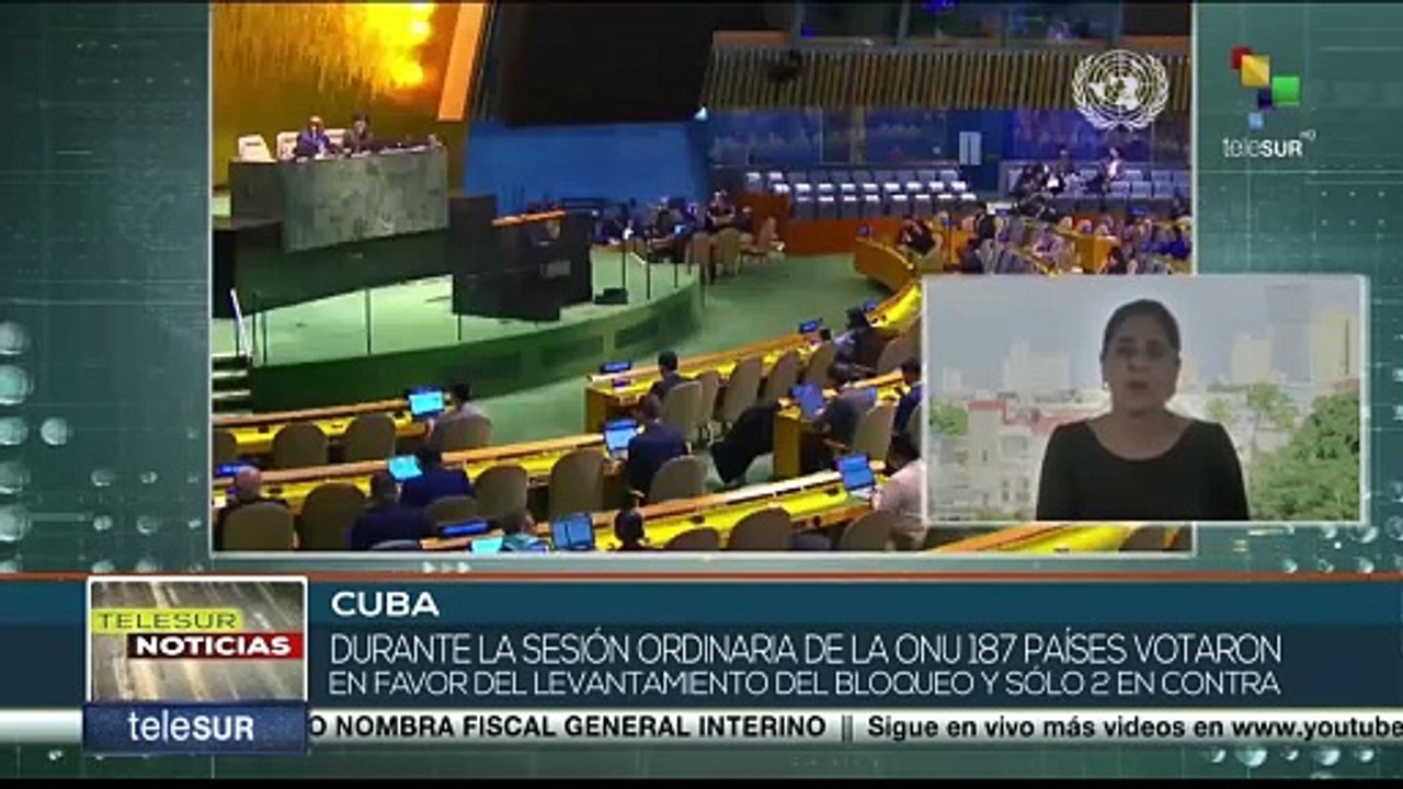 Miguel Díaz-Canel festeja victoria de Cuba en la ONU frente el bloqueo estadounidense