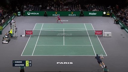 Rolex Paris Masters - Djokovic qualifié pour les quarts !