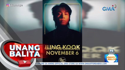 BTS member Jungkook, may solo debut sa "The Tonight Show starring Jimmy Fallon" sa Nov. 6 | UB