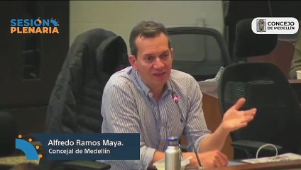 Avanza la moción de censura contra el Secretario Privado de Medellín por los fondos fijos