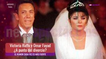 Victoria Ruffo y Omar Fayad ponen fin a su matrimonio