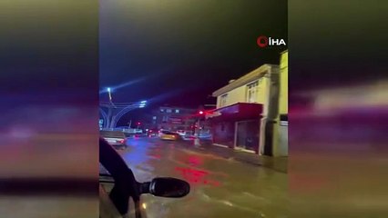 Mersin'de şiddetli fırtına ve yağmur