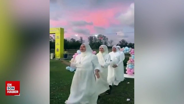 Cinsiyet öğrenme partisinde ilginç anlar