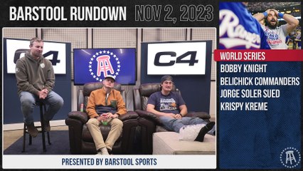 The Commanders Want Bill Belichick - Barstool Rundown - November 2nd, 2023