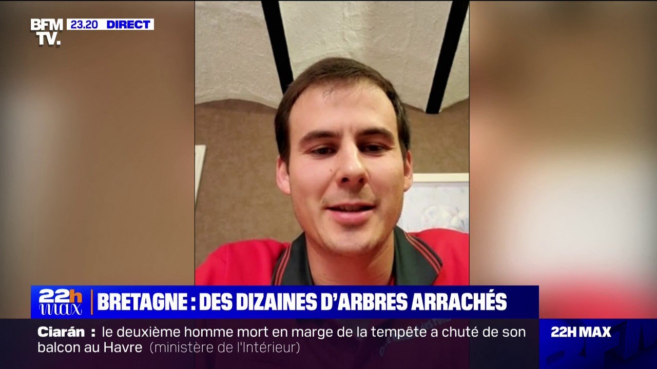 Tempête Ciarán: "Les arbres peuvent tomber quelques jours après ce type de tempêtes, il faut rester prudent", assure Flavien Vaille (directeur de l'agence territoriale ONF d'Alençon)
