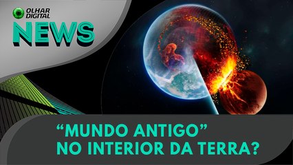 Um mundo antigo no centro da Terra? | Olhar Digital News 1698 | 02 de novembro de 2023