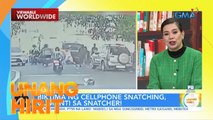 Biktima ng cellphone snatching, gumanti sa snatcher?! | Unang Hirit