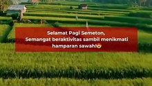 Hujan mengguyur kawasan Kerambitan, Tabanan, dini hari ini, Jumat (3/11).