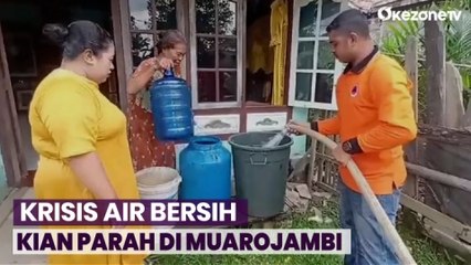 Krisis Air Bersih Ekstrem Landa 11 Kecamatan di Muarojambi