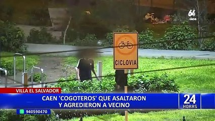 VES: serenos capturan a banda de delincuentes que asaltaban con arma blanca