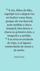 Joel 2:23,24