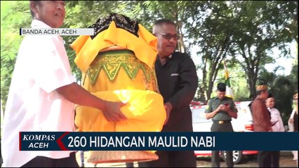 260 Lebih Hidang Meriahkan Maulid Nabi Kota Banda Aceh