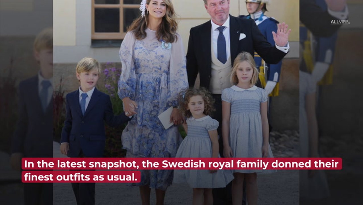 Princess Madeleine Reveals New Family Picture!