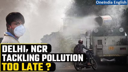 "Air Quality Crisis Grips Delhi-NCR: Emergency Measures amid Rising Pollution | Oneindia News