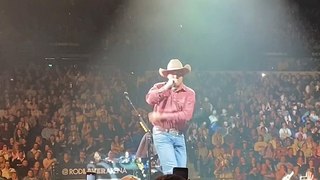 Wade Forster performs with Cody Johnson on Luke Combs tour