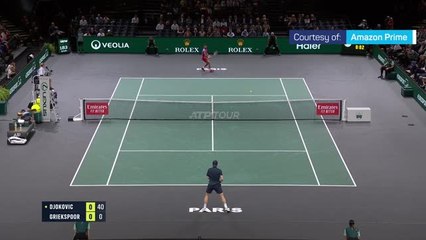 Djokovic beats Griekspoor to reach quarters