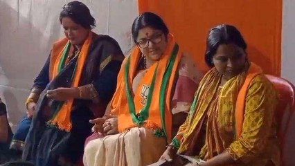 पश्चिमबंगाल की भाजपा सांसद लॉकेट चटर्जी पहुंची इंदौर, जनसभा को करेगी सम्बोधित