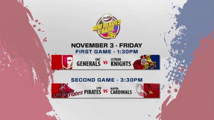 Don't miss these NCAA Games this Nov. 3 on GTV