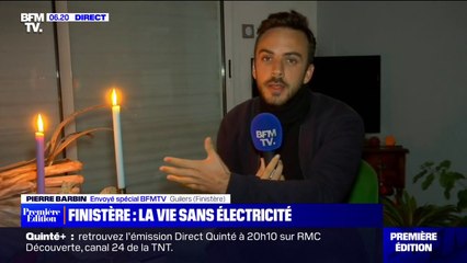 Download Video: Tempête Ciarán: cette habitante du Finistère vit sans électricité depuis 24h