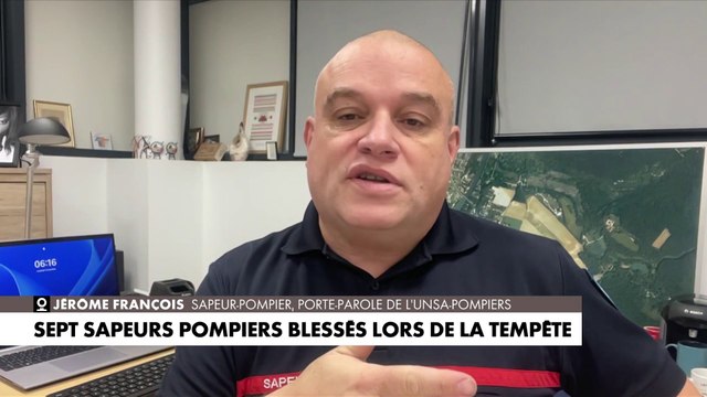 Jérôme François : «Il reste beaucoup de travail. Principalement, on est sur énormément de chutes d’arbres»