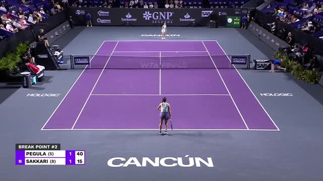 Pegula continues scintillating form in win over Sakkari