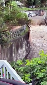 Vidéo - Intempéries : Ravines en crue