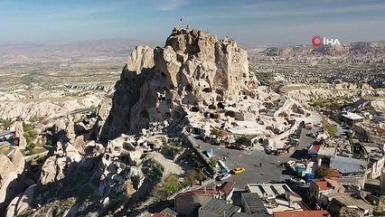 Kapadokya'nın zirvesine yılın ilk 10 ayında 270 bin kişi ziyaret etti