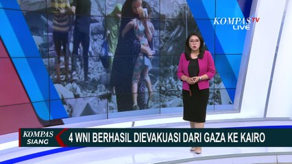 KBRI Berhasil Evakuasi Empat WNI dari Gaza ke Kairo Lewat Jalur Rafah