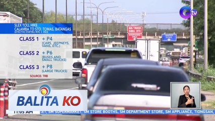 Daloy ng trapiko sa SLEX, nananatiling maluwag at maayos | BK