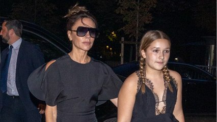 Harper Beckham has acquired this talent from mother Victoria at a young age
