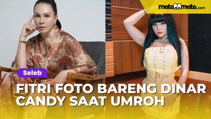Fitri Salhuteru Foto Bareng Dinar Candy saat Umroh