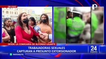 Cercado de Lima: meretrices capturan a sujeto acusado de acuchillar a trabajadora sexual