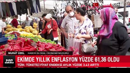 Enflasyon rakamları açıklandı