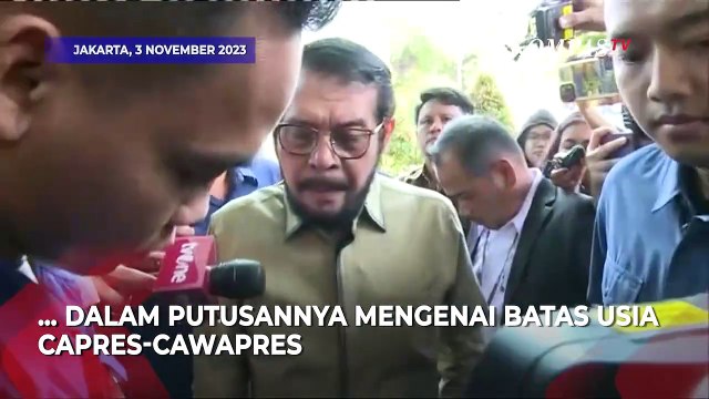 Jimly Asshiddiqie Ungkap Alasan Majelis Kehormatan MK Kembali Periksa Anwar Usman